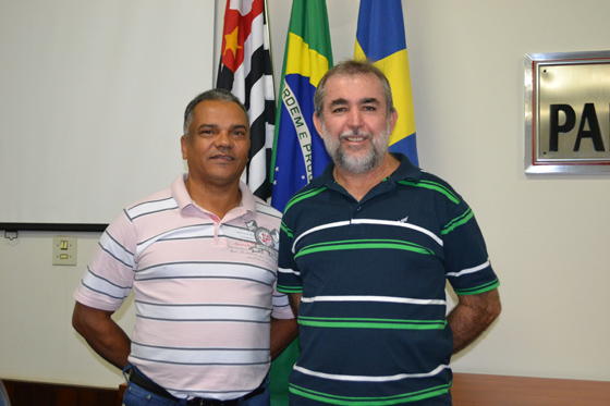 Vereadores Toninho do Sindicato e Zinho Cantori